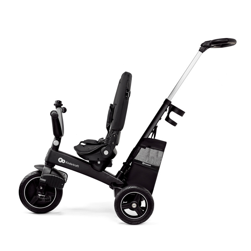 Триколіснийй велосипед Kinderkraft Easytwist Black KREASY00BLK0000