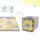 Килимок-пазл Kinderkraft Luno Shapes Yellow, 30 елементів KPLUSH00YEL0000