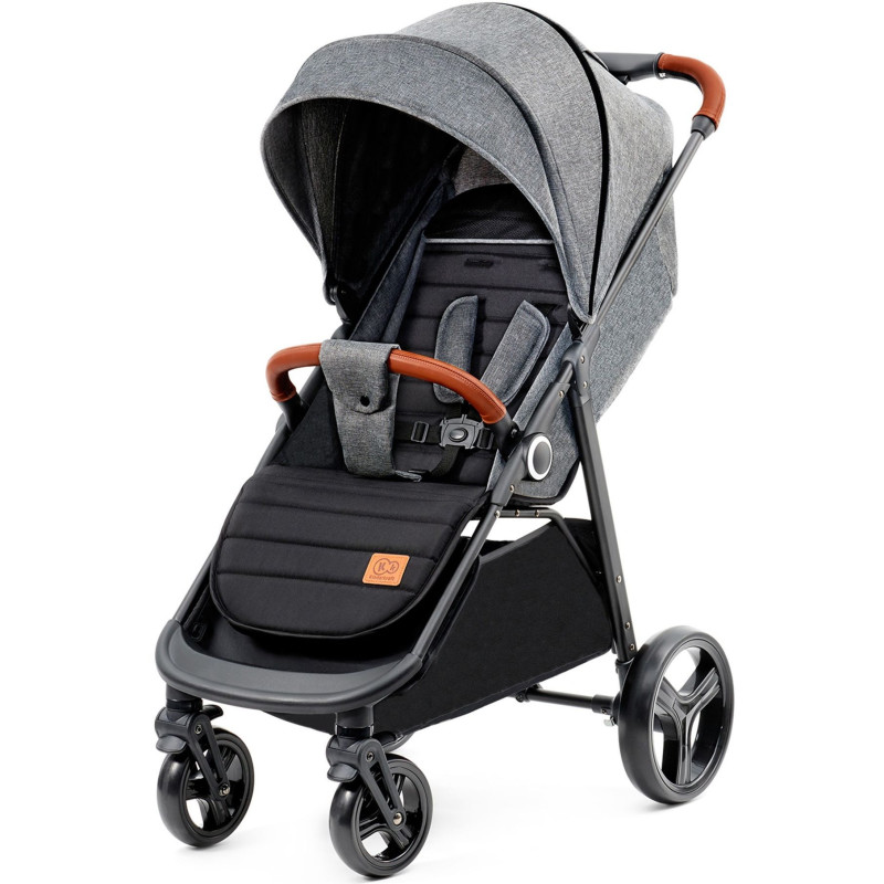 Прогулянкова коляска Kinderkraft Grande Plus Grey KSGRAN00GRY0000