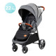 Прогулянкова коляска Kinderkraft Grande Plus Grey KSGRAN00GRY0000