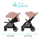 Прогулянкова коляска Kinderkraft Grande Plus Pink KSGRAN00PNK0000