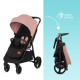 Прогулянкова коляска Kinderkraft Grande Plus Pink KSGRAN00PNK0000