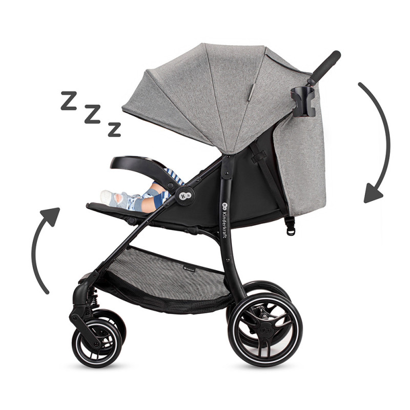 Прогулянкова коляска Kinderkraft Trig 2 TR Grey KSTRIG2TGRY0000