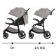 Прогулянкова коляска Kinderkraft Trig 2 TR Grey KSTRIG2TGRY0000