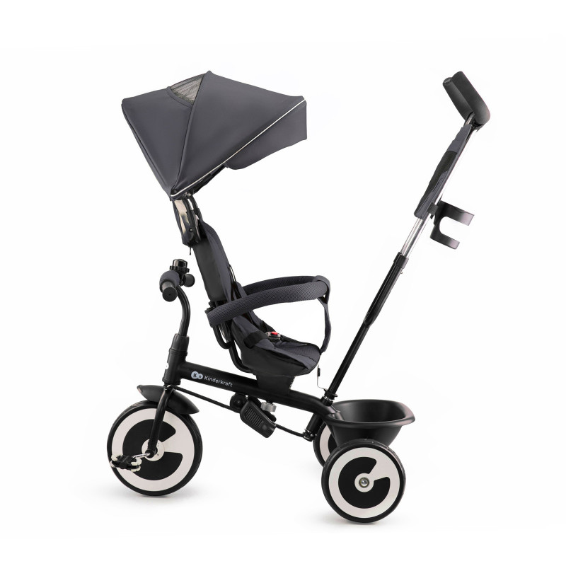 Триколісний велосипед Kinderkraft Aston Malachite Grey KRASTO00GRY0000
