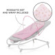 Шезлонг-гойдалка Kinderkraft Felio 2 Peony Rose KBFELI20PNK0000