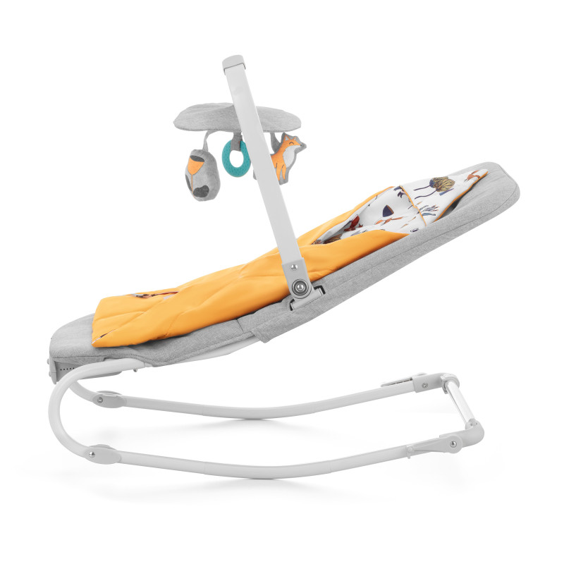 Шезлонг-гойдалка Kinderkraft Felio 2 Forest Yellow KBFELI20YEL0000