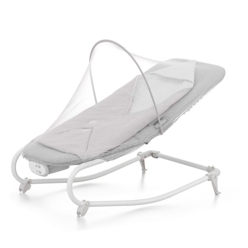 Шезлонг-гойдалка Kinderkraft Felio 2 Stone Grey KBFELI20GRY0000