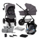 Універсальна коляска 3 в 1 Kinderkraft Xmoov CT Dark Gray KSXMOV00DGR3000