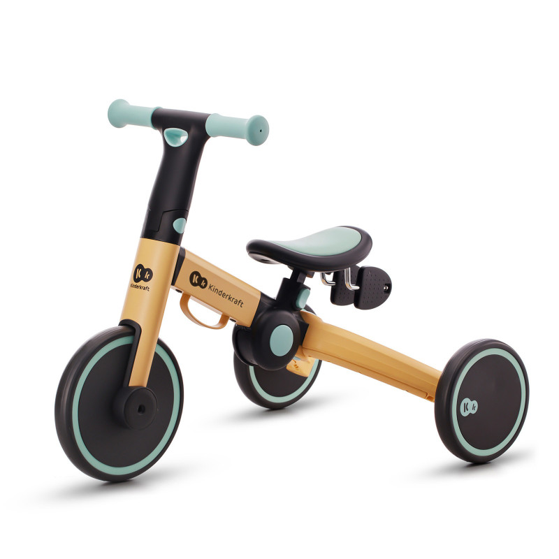 Триколісний велосипед 3 в 1 Kinderkraft 4TRIKE Sunflower Blue KR4TRI22BLU0000