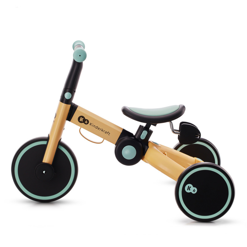 Триколісний велосипед 3 в 1 Kinderkraft 4TRIKE Sunflower Blue KR4TRI22BLU0000