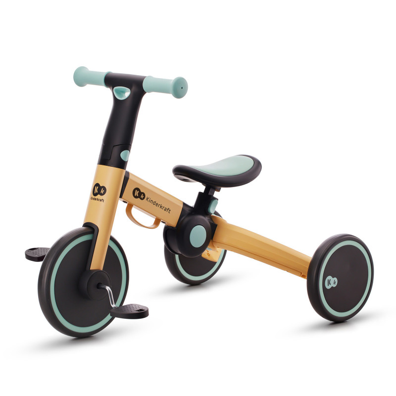 Триколісний велосипед 3 в 1 Kinderkraft 4TRIKE Sunflower Blue KR4TRI22BLU0000