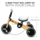 Триколісний велосипед 3 в 1 Kinderkraft 4TRIKE Sunflower Blue KR4TRI22BLU0000