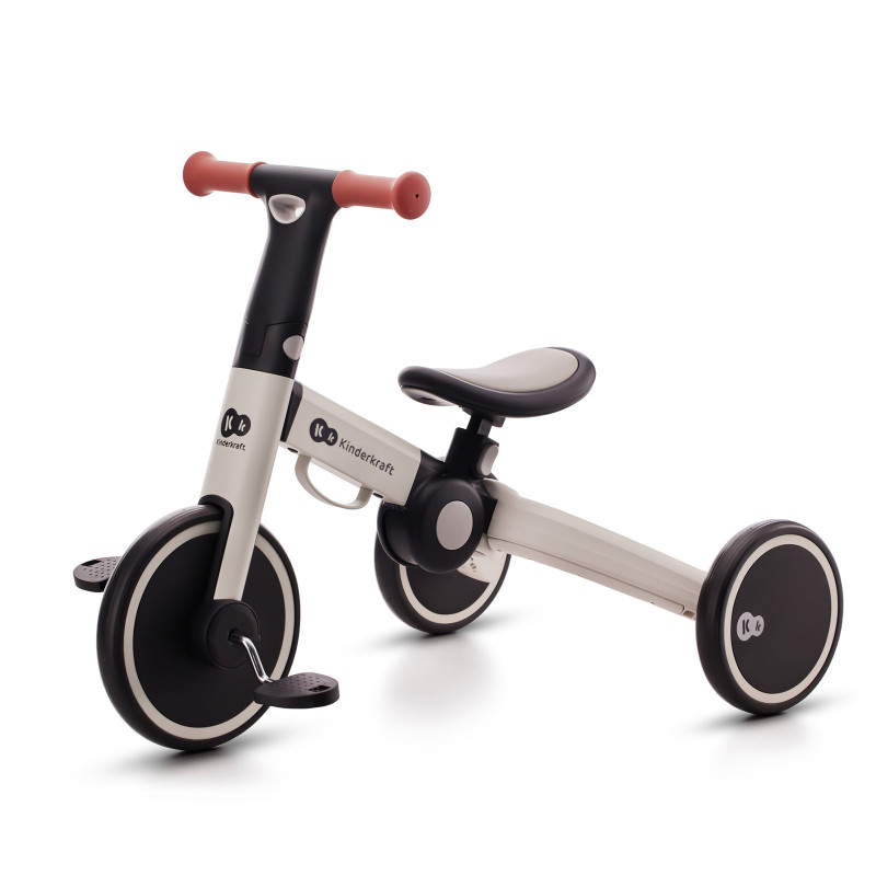 Триколісний велосипед 3 в 1 Kinderkraft 4TRIKE Silver Grey KR4TRI22GRY0000