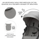 Універсальна коляска 3 в 1 Kinderkraft Newly Moonlight Grey KSNEWL00GRY3000
