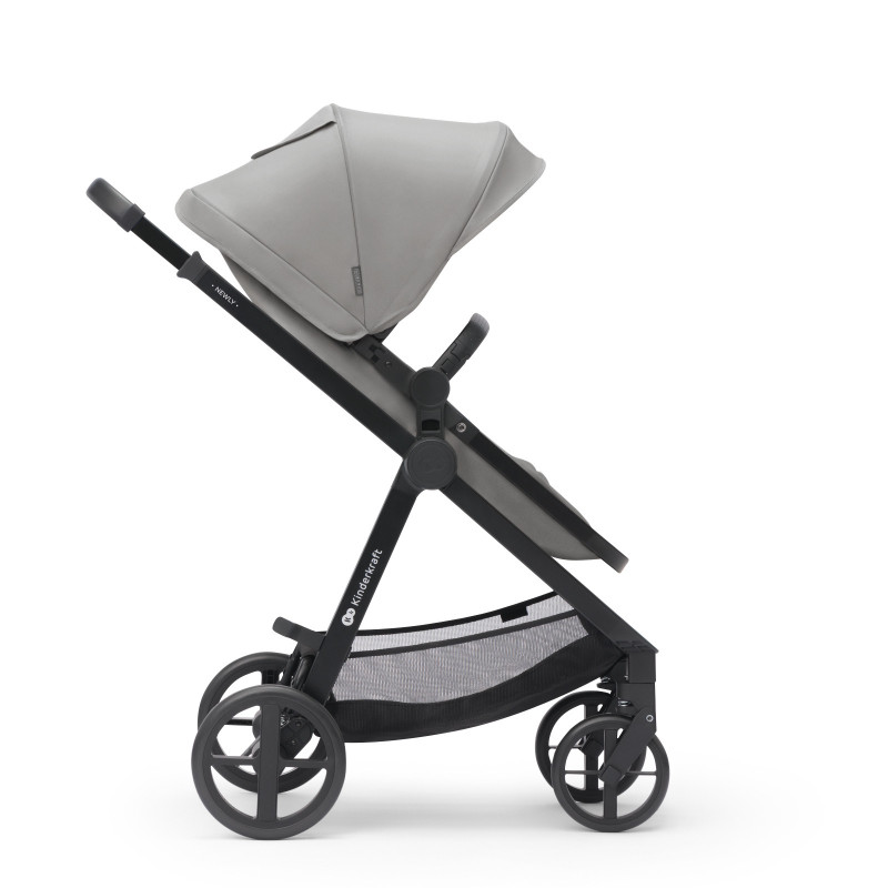 Універсальна коляска 3 в 1 Kinderkraft Newly Moonlight Grey KSNEWL00GRY3000