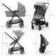 Універсальна коляска 3 в 1 Kinderkraft Newly Moonlight Grey KSNEWL00GRY3000