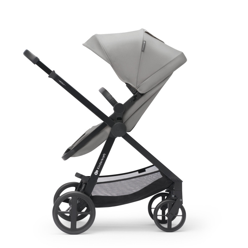 Універсальна коляска 3 в 1 Kinderkraft Newly Moonlight Grey KSNEWL00GRY3000
