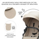 Універсальна коляска 3 в 1 Kinderkraft Newly Sand Beige KSNEWL00BEG3000