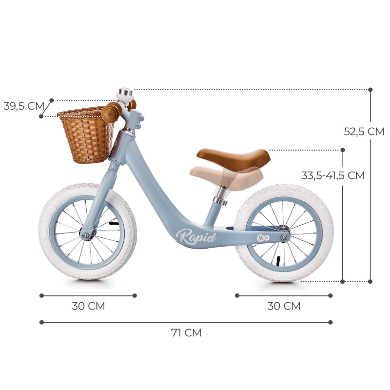 Біговел Kinderkraft Rapid Blue Breeze KRRAPI00BLU0000
