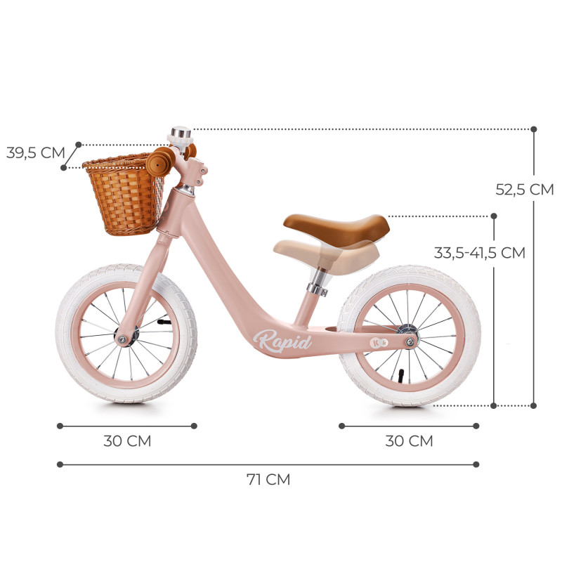 Біговел Kinderkraft Rapid Pink KRRAPI00PNK0000