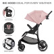 Прогулянкова коляска Kinderkraft Trig 2 Pink KSTRIG02PNK0000