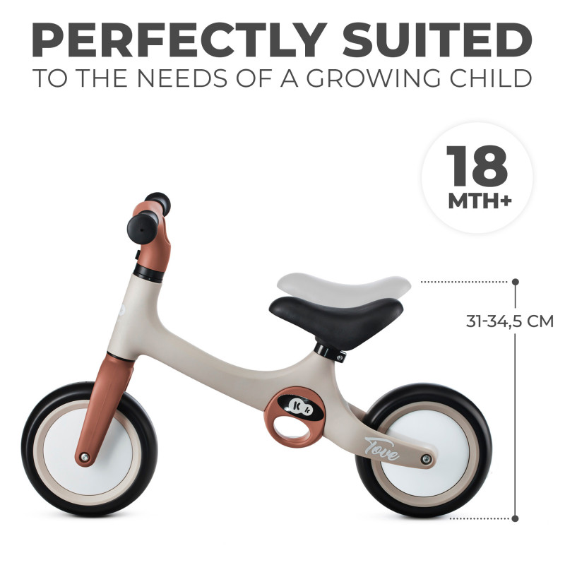 Біговел Kinderkraft Tove Desert Beige KRTOVE00BEG0000