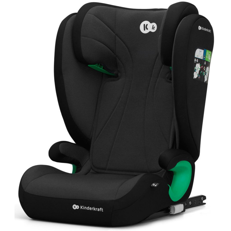 Автокрісло Kinderkraft Junior Fix 2 i-Size Graphite Black KCJUFI20BLK0000
