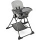 Стільчик для годування Kinderkraft Foldee Grey KHFOLD00GRY0000
