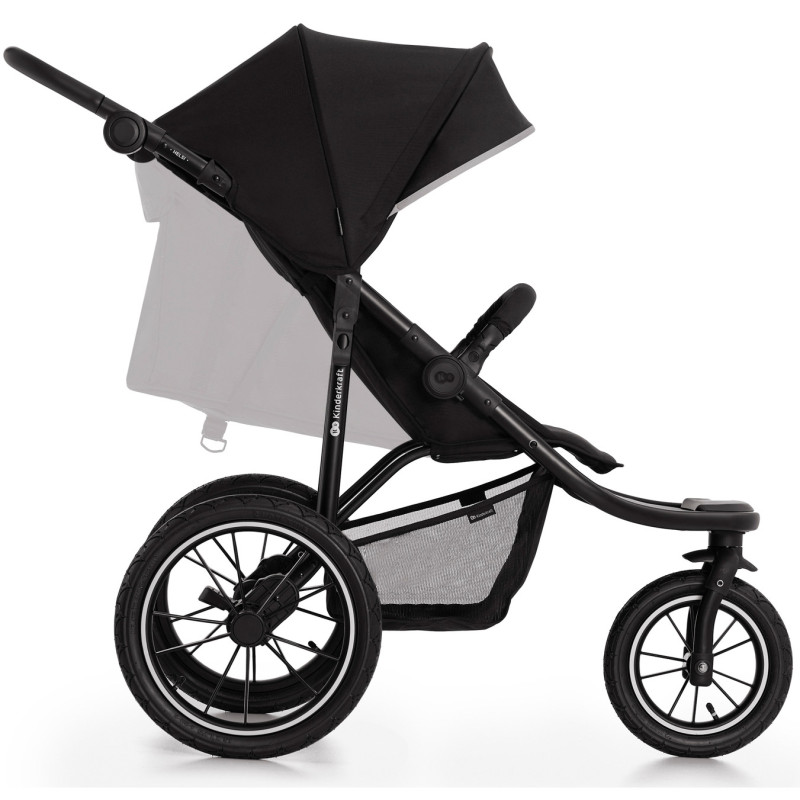 Прогулянкова коляска Kinderkraft Helsi Deep Black KSHELS00BLK0000