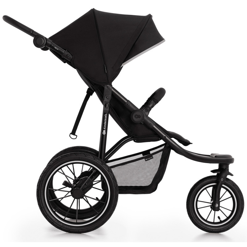 Прогулянкова коляска Kinderkraft Helsi Deep Black KSHELS00BLK0000
