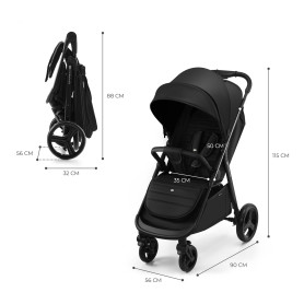 Прогулянкова коляска Kinderkraft Rine Classic Black KSRINE00BLK0000