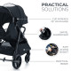 Прогулянкова коляска Kinderkraft Rine Classic Black KSRINE00BLK0000