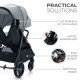 Прогулянкова коляска Kinderkraft Rine Moonlight Grey KSRINE00GRY0000