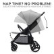 Прогулянкова коляска Kinderkraft Rine Moonlight Grey KSRINE00GRY0000