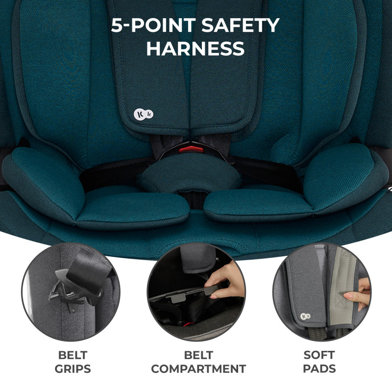 Автокрісло Kinderkraft Oneto3 i-Size Harbour Blue KCONE300BLU0000