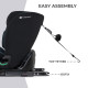 Автокрісло Kinderkraft Oneto3 i-Size Graphite Black KCONE300BLK0000