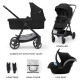Універсальна коляска 3 в 1 Kinderkraft Newly Classic Black KSNEWL00BLK3000