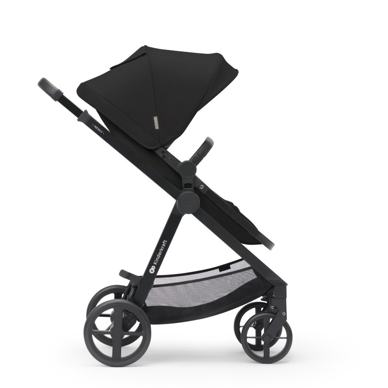 Універсальна коляска 3 в 1 Kinderkraft Newly Classic Black KSNEWL00BLK3000