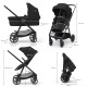 Універсальна коляска 3 в 1 Kinderkraft Newly Classic Black KSNEWL00BLK3000