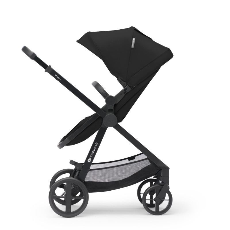 Універсальна коляска 3 в 1 Kinderkraft Newly Classic Black KSNEWL00BLK3000