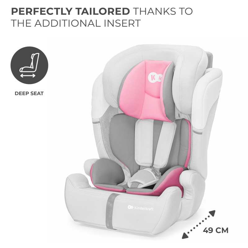 Автокрісло Kinderkraft Comfort Up i-Size Pink KCCOUP02PNK0000