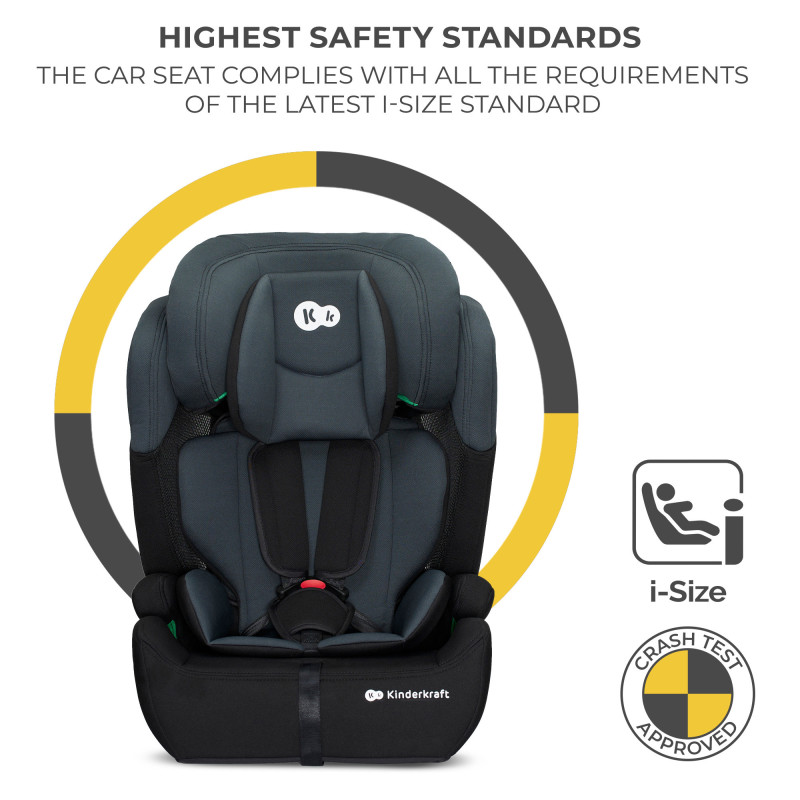 Автокрісло Kinderkraft Comfort Up i-Size Black KCCOUP02BLK0000