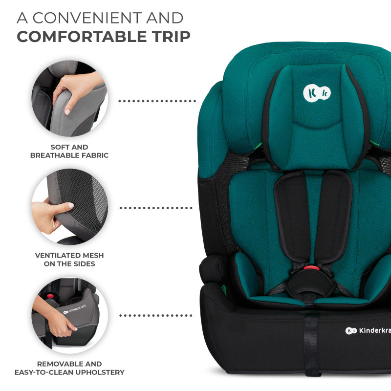 Автокрісло Kinderkraft Comfort Up i-Size Green KCCOUP02GRE0000
