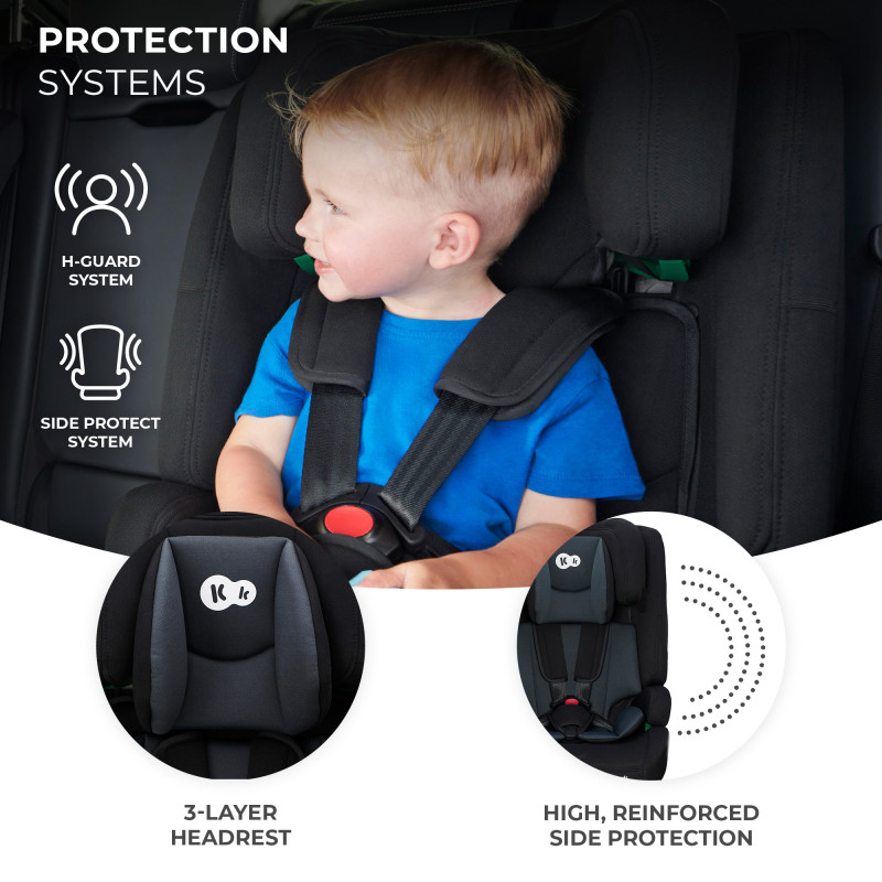 Автокрісло Kinderkraft Safety Fix 2 i-Size Black KCSAFI02BLK0000