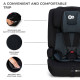 Автокрісло Kinderkraft Safety Fix 2 i-Size Black KCSAFI02BLK0000