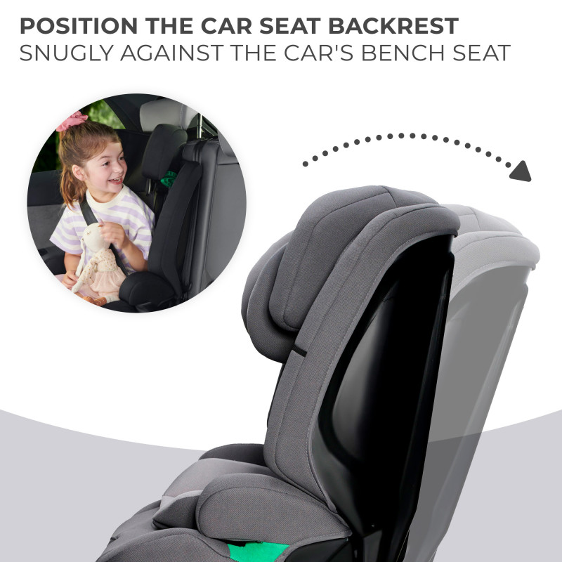 Автокрісло Kinderkraft Safety Fix 2 i-Size Grey KCSAFI02GRY0000