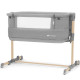 Приставне ліжечко-колиска Kinderkraft Neste Grow Light Grey Full Wood KCNEGR00LGR000W