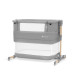 Приставне ліжечко-колиска Kinderkraft Neste Grow Light Grey Full Wood KCNEGR00LGR000W