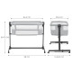 Приставне ліжечко-колиска Kinderkraft Neste Up 2 Light Grey KLNEUP02LGR0000